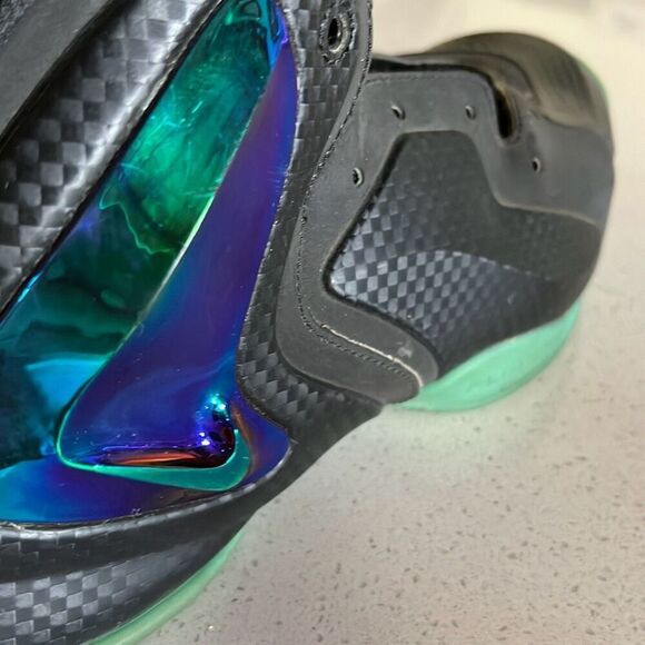 Nike Lil Penny Posite Black Hyper Jade Mens Size 11.5 (630999-002) - Picture 8 of 8